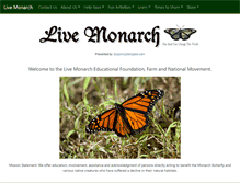 Tablet Screenshot of bugsincyberspace.livemonarch.com