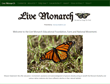 Tablet Screenshot of glorious-butterfly.livemonarch.com